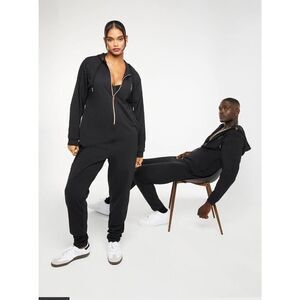 Savage Fenty Jumpsuit One Piece Womens 2XL Plus Mens XL Forever Savage Hooded Bl